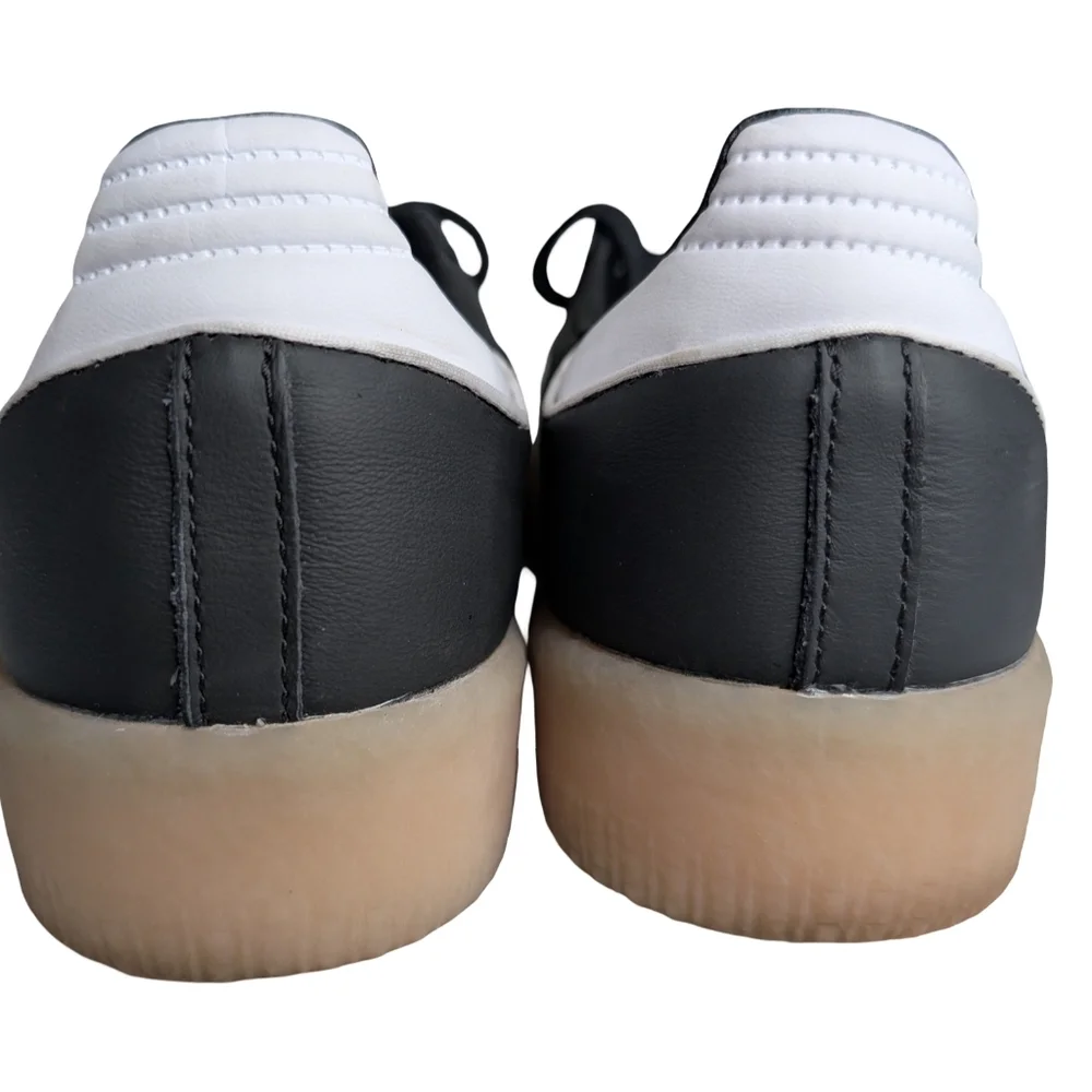 Adidas Sambae Platform Sneakers Black Size Mens 8.5